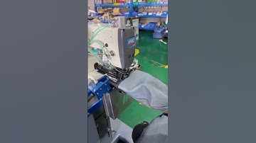 IH-ABH35 Full automatic Lockstitch Bottom Hemming Machine for Jean factory #shorts