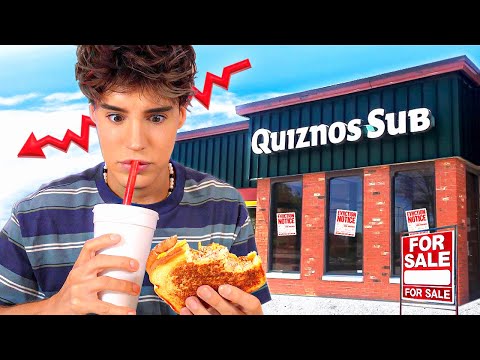 I Went To Eat at America's Bankrupt Fast Food Chains For The Day