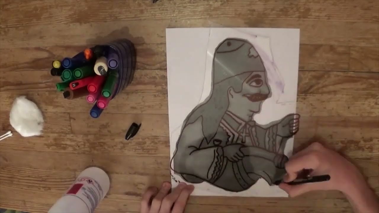 Χανιώτικο Θέατρο Σκιών - Κατσαντώνης | Κατασκευή Φιγούρας