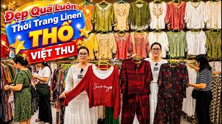Đẹp Quá Luôn THỜI TRANG LINEN THỔ AN ĐÔNG Đồ Bộ Shop Việt Thu Giá Rẻ