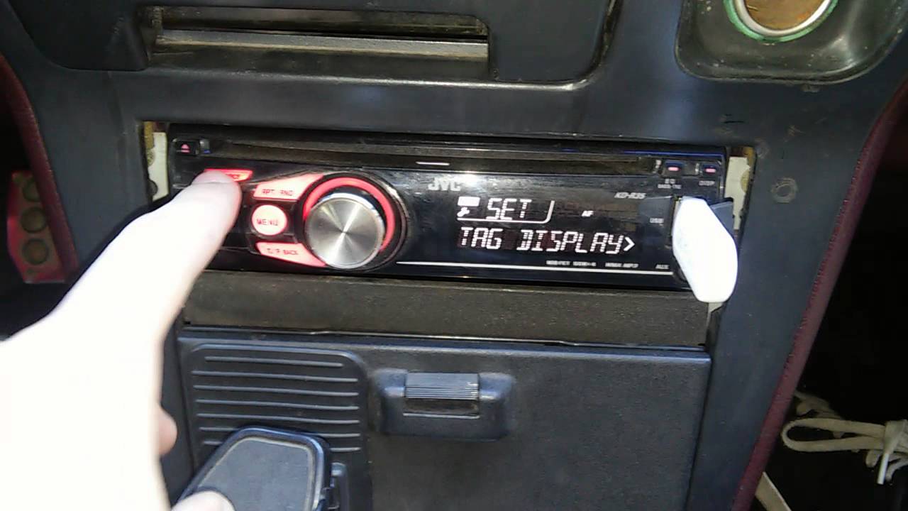 Магнитола jvc kd r35 не включается