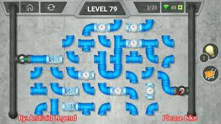 Pipeline Level 79 All 3 stars By Pixign, Android Solution