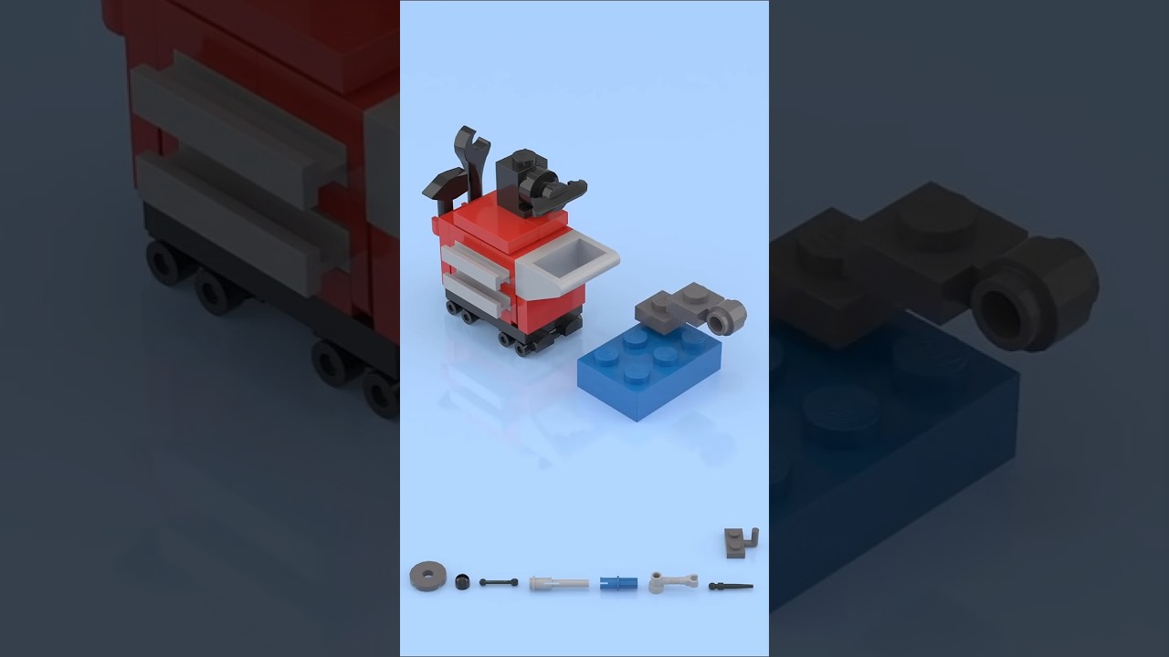 LEGO Mini Garage Equipment! 🛠️🚗 Tiny Tools in Action 🔧✨ 