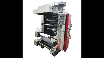 2-color medium-speed stacked flexographic printing press