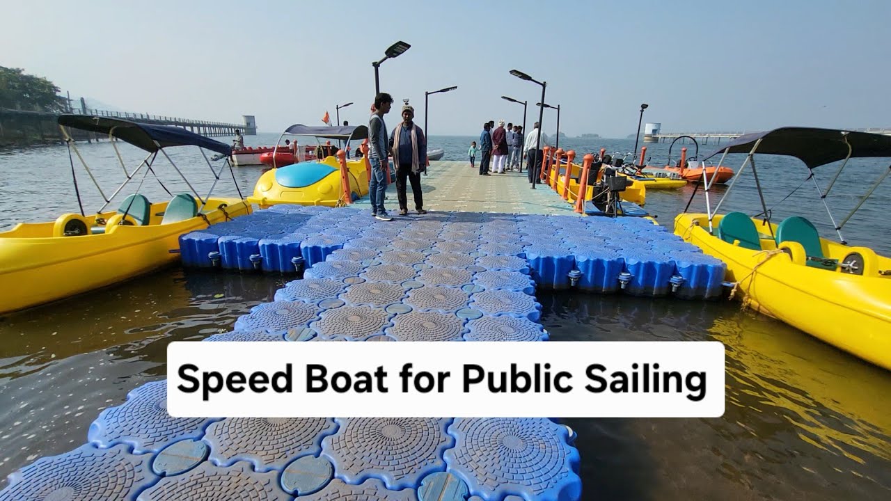 Massanjore boat ramp of sailing for public entertainment 