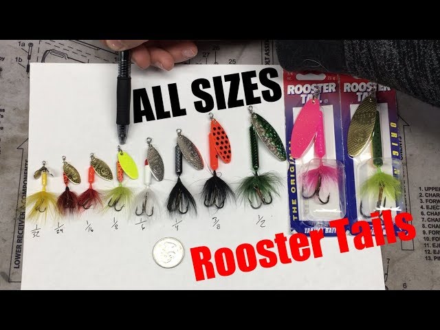 Yakima Rooster Tail - ALL OF 'EM!! 