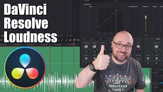 How to normailize loudness for YouTube with DaVinci Resolve