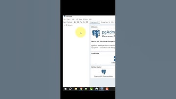 How To Connect PostgreSQL Server Using pgAdmin Tool || Best PostgreSQL Tutorial Shorts