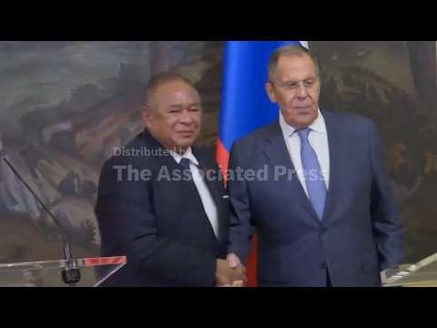 Russian Foreign Minister Lavrov meets his East Timor counterpart in Moscow
