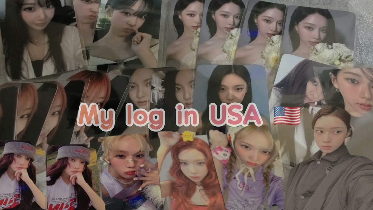 [🇺🇸 미국쩡프마이로그] 포카깡 리치맨 팝업포카 스미니 기타버전 | 에스파, 윈터, 리치맨, 준등기깡, 반택깡, 쩡프