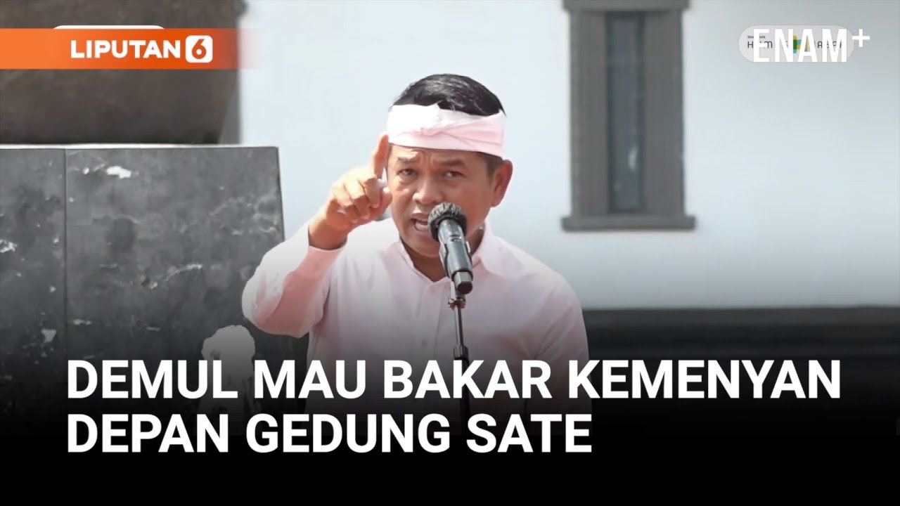 Kang Demul Bakal Bakar Kemenyan Depan Gedung Sate Buat Usir Jurig | Liputan6