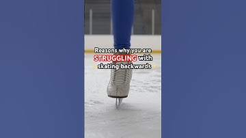 How to skate backwards ice skating⛸️✨#learnontiktok #learntoskate #ice #shorts #iceskating #sports
