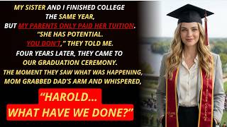 My Parents Paid For My Sister Degree But Not Mine... The Dean Made An Announcement They Never Forget screenshot 3