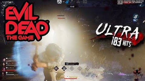 Purple sledgehammer + Scotty = triple kill Evil dead: the game