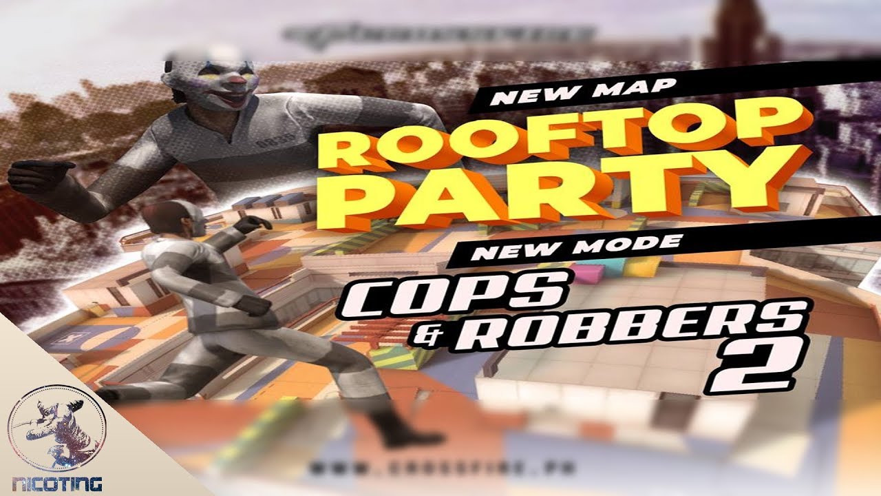 CrossFire PH: New Cops & Robbers 2 (Rooftop Party) Gameplay