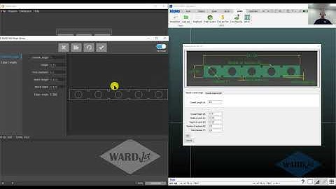 How to Create Parametric Shapes Using WARDCAM & IGEMS Software