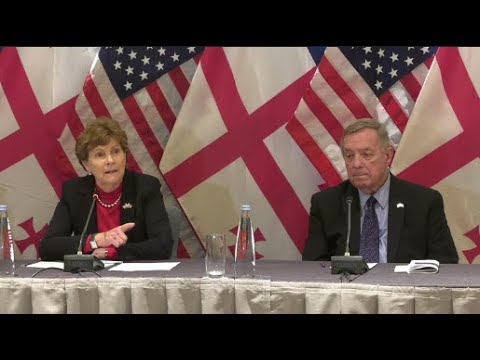 ამერიკელი სენატორების ჯინ შაჰინის და დიკ დურბინის შეხვედრები თბილისში და გზავნილები