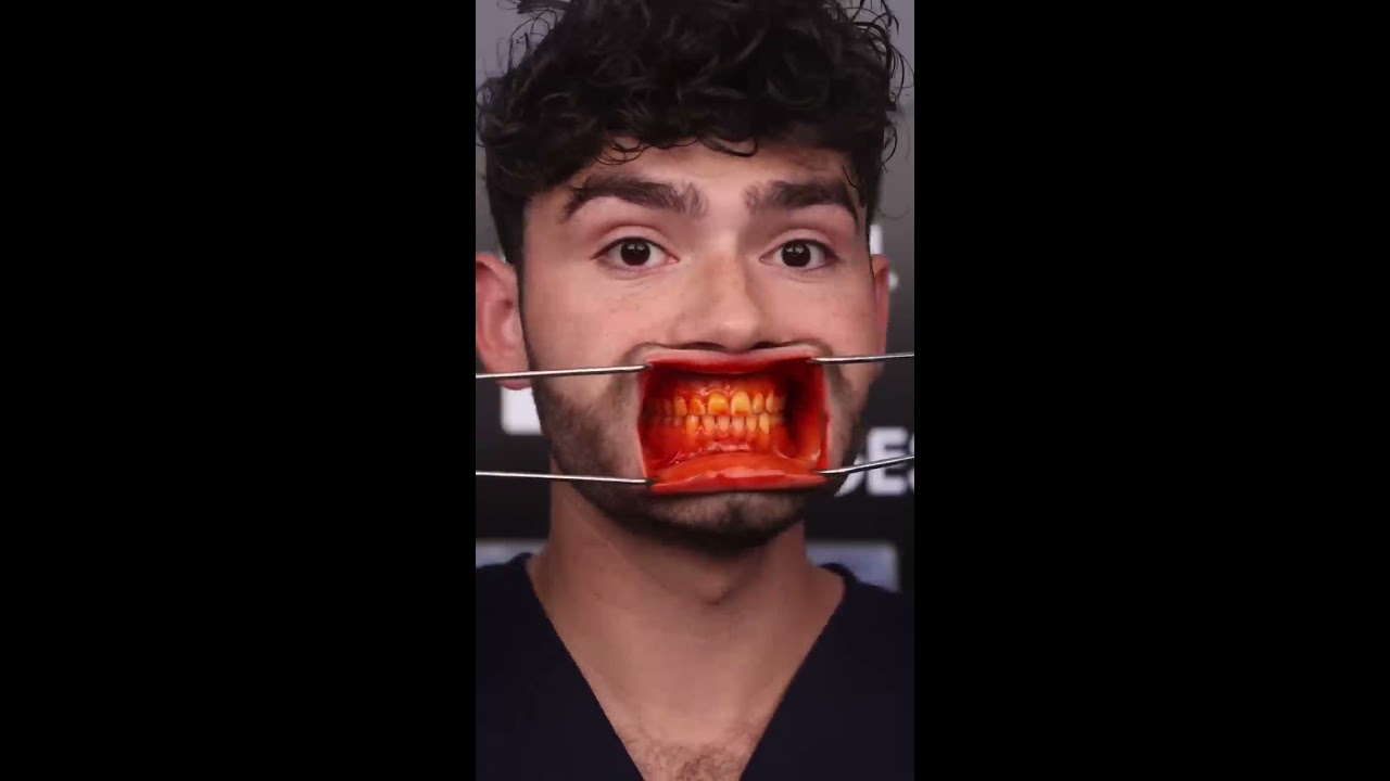 Orange ASMR Snacks Vs Cavities 