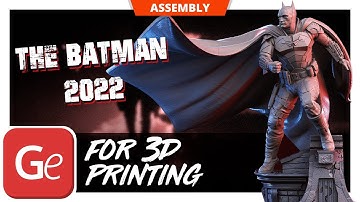Batman 2022 3D Printing Figurine | Assembly by Gambody