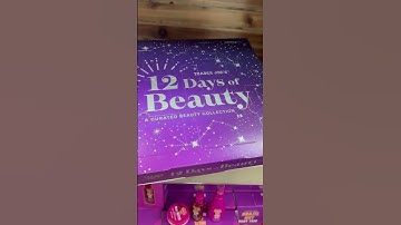 Trader Joe’s 12 Days of Beauty Advent Calendar is in store and & I finally found 1 !! Check it out!
