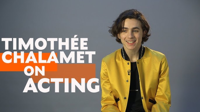 Timothée Chalamet's improvised moments in Call Me By Your Name