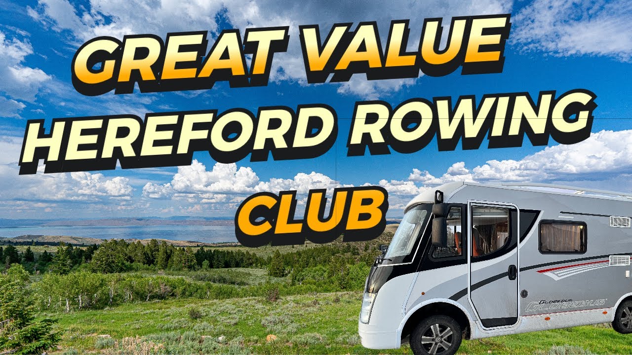 STAY CHEAP in your motorhome  - HEREFORD rowing club