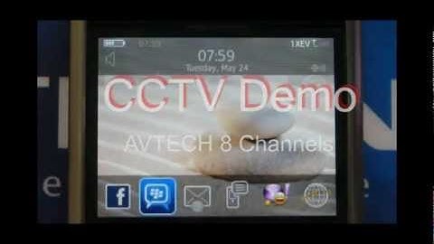 Nusa cctv - online streaming on BlackBerry Tour 9630