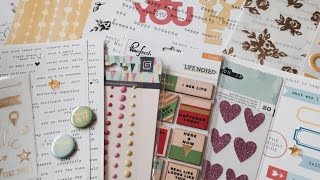 Unboxing Citrus Twist Kits main & Embellishment kits April 2016