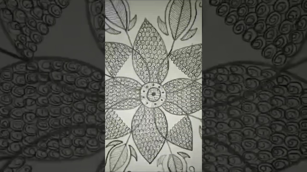 "Let your creativity bloom one petal at a time|Flower Mandala Art."