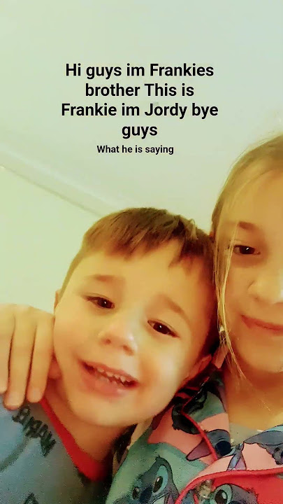 now Jordy is talking to you