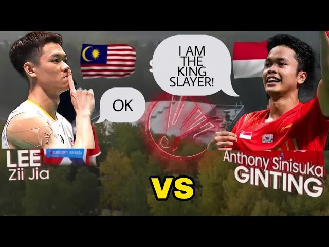 Anthony Ginting The King Slayer vs LEE Zii Jia SHOCKED The World WOWW. class=