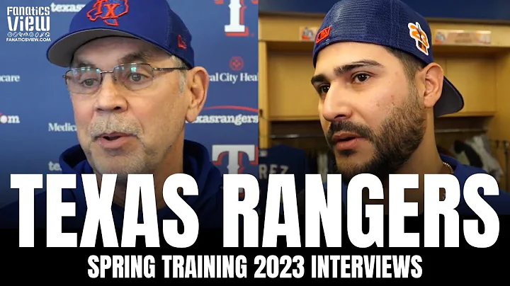 Bruce Bochy & Martin Perez React to Texas Signing ...