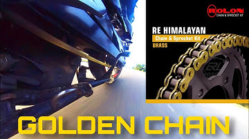 ROLON Golden Chain Sprocket | NS 200 | Noise Problem Solved!! | BEST CHAIN FOR NS200 | GOLDEN CHAIN