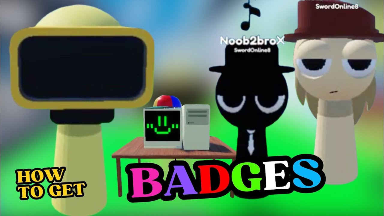 How to Get New Badge Morph in Sprunki RP 3D Morphs - YouTube