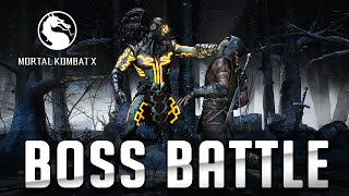★ BOSS BATTLE! Mortal Kombat X Gameplay