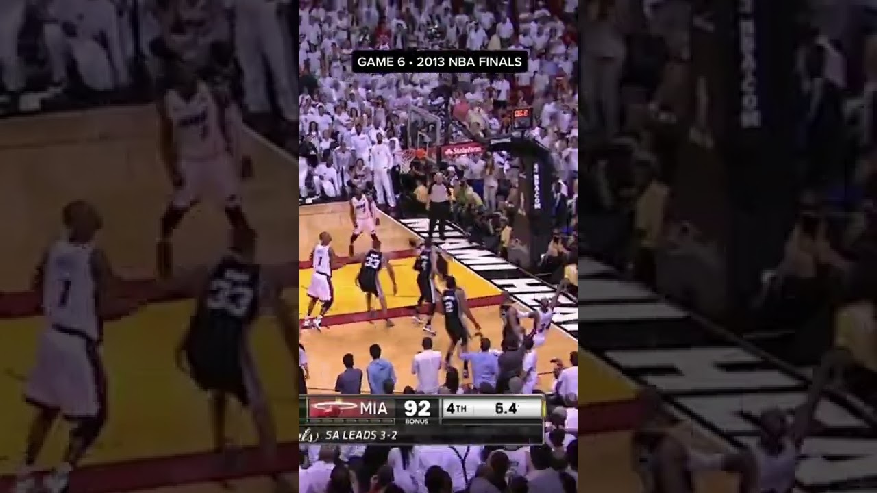 RAY🚨ALLEN🚨ENDED DA SPURS WIT THIS SHOT🔫🏀 