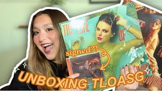 UNBOXING "The Life of a Showgirl" MERCH | signed cd, vinyl, and album review!
