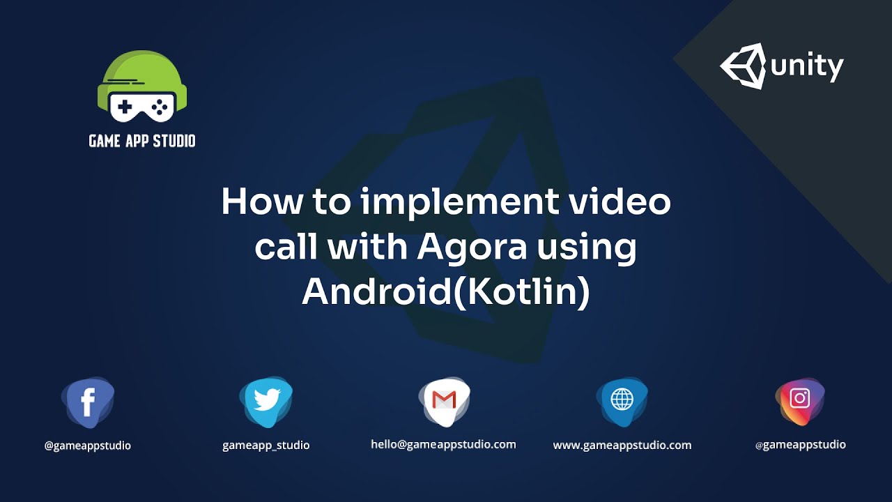 How to Implement Video Call with Agora Using Android | Android | Game ...
