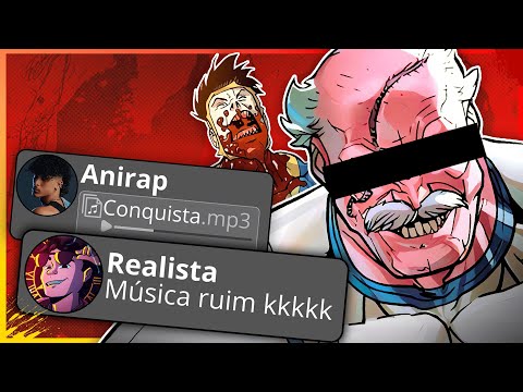 Tive que editar CONQUISTA do ANIRAP em 1 DIA!!! (MÚSICA RUIM?)