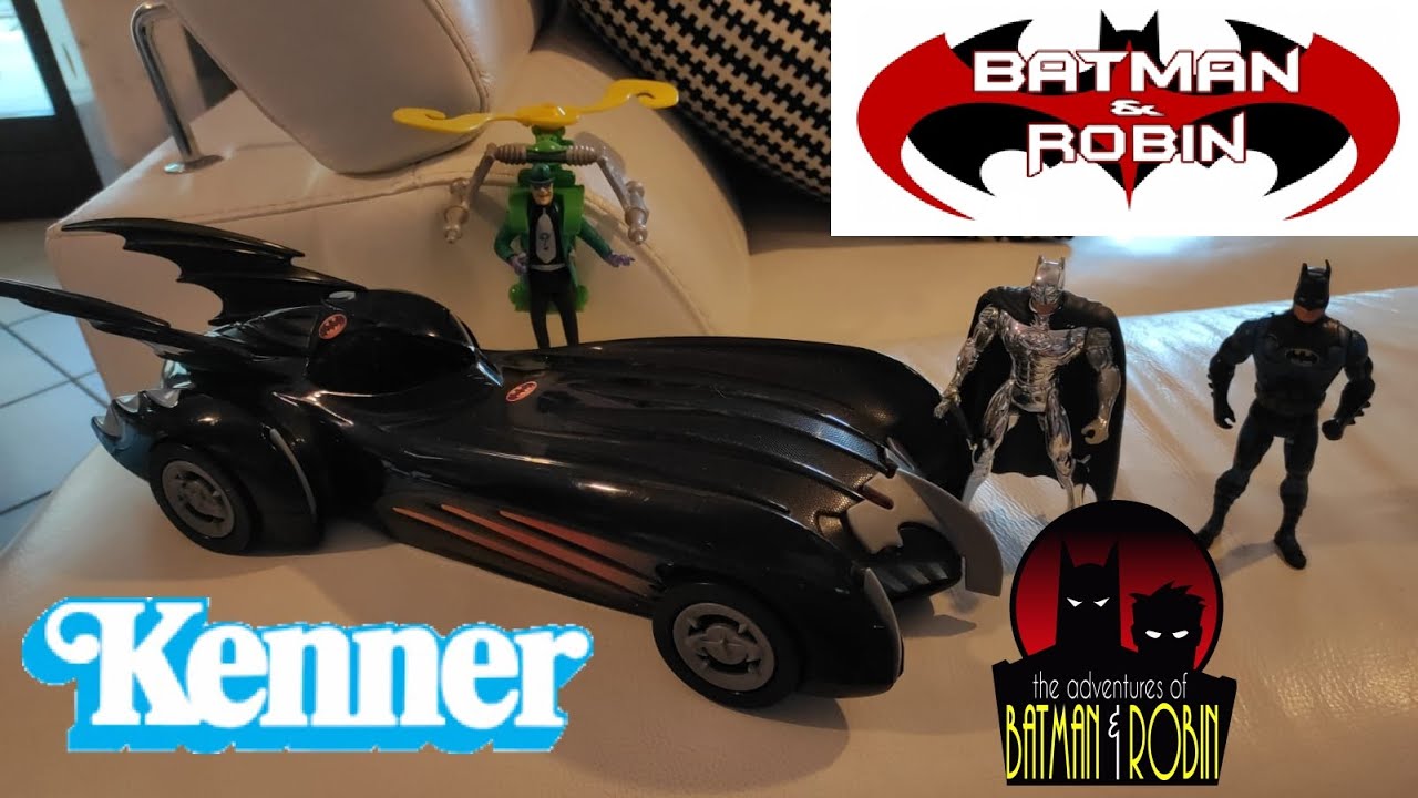 Batman & Robin - Batmobile Kenner 1997 - YouTube