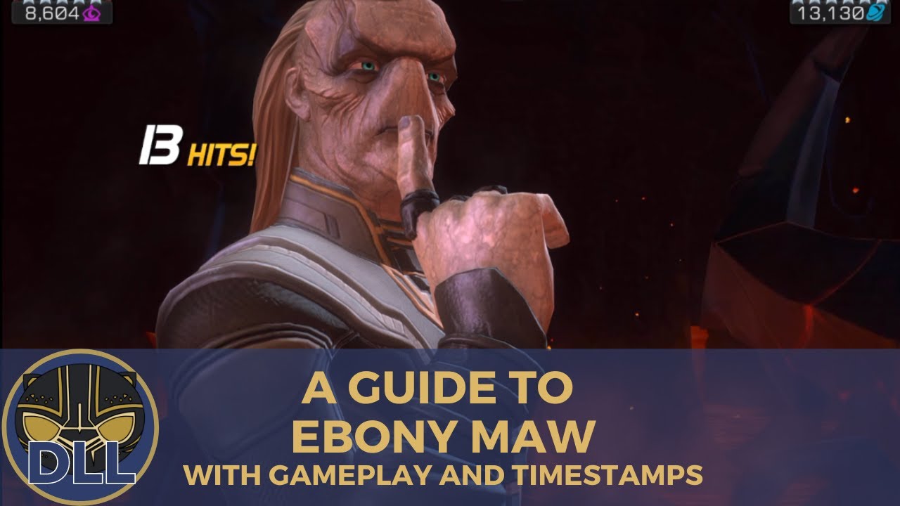 A Guide to Ebony Maw - With Gameplay and Timestamps