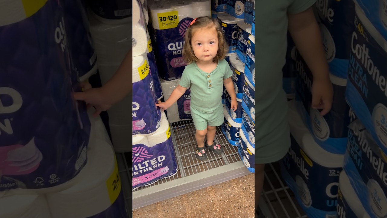 Hidden forts in Walmart 🙀Phoenix finally got out 😂👀