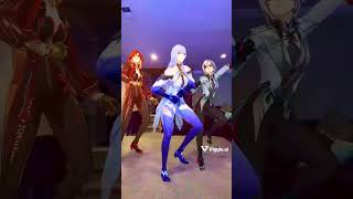 Dance if u are the Best Genshin Impact DPS | dia delicia #genshinimpact #diadelicia #shortsfeed
