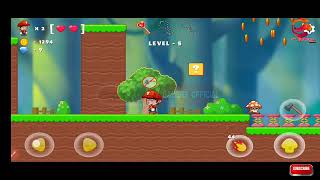 Game Super Mano Bros Jungle World Level 5 Walkthrough screenshot 3