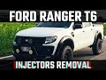 Ford Ranger T6 Injectors Removal