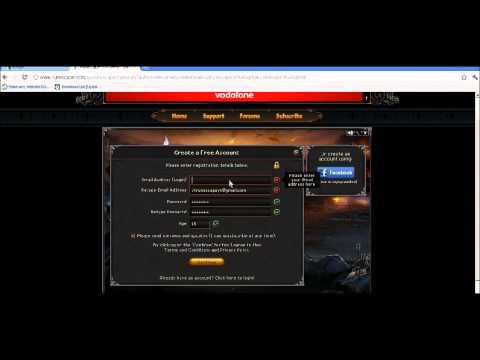 How To Create A RuneScape Account - 16-01-2012