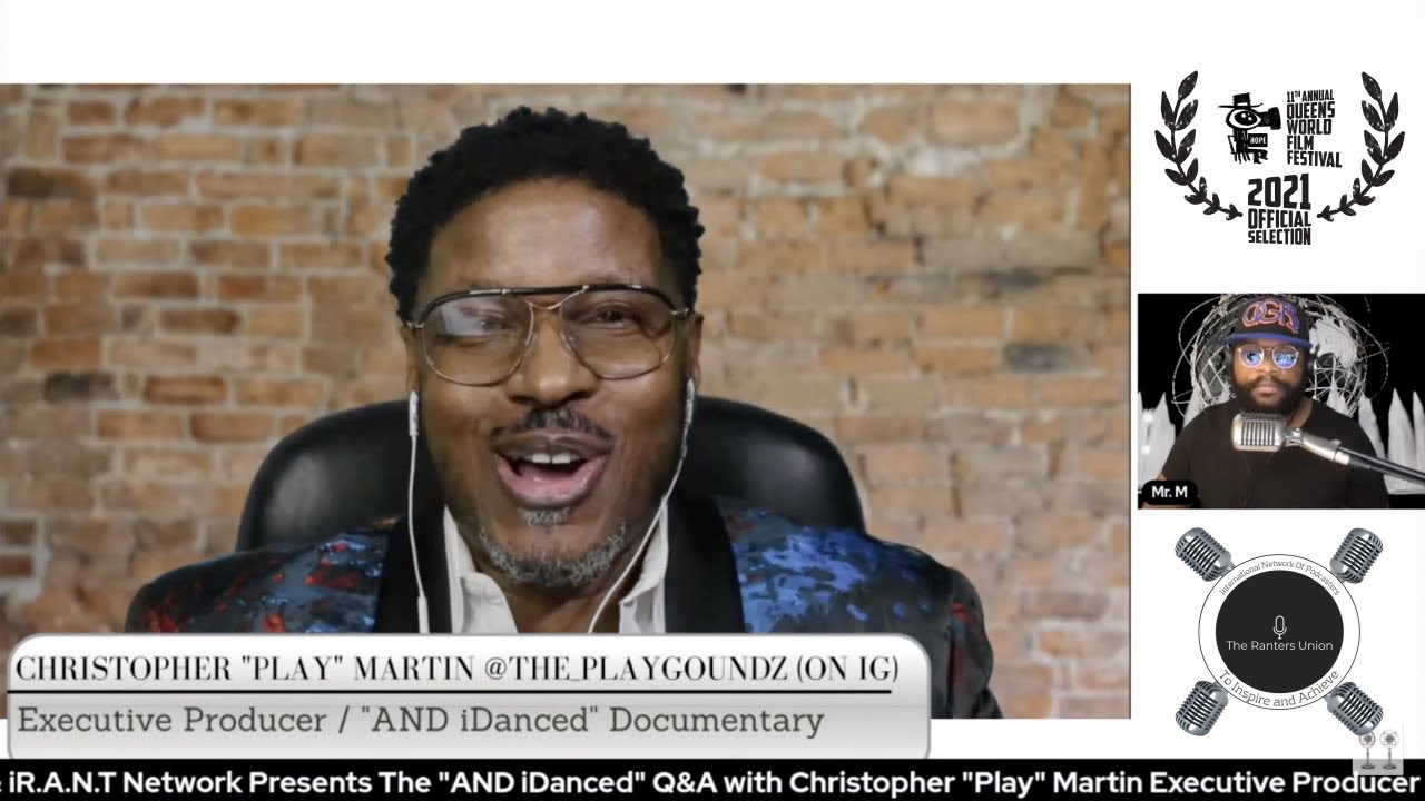 Christopher "Play" Martin Talks "AND iDanced" Documentary Film QWFF Film Festival Debut