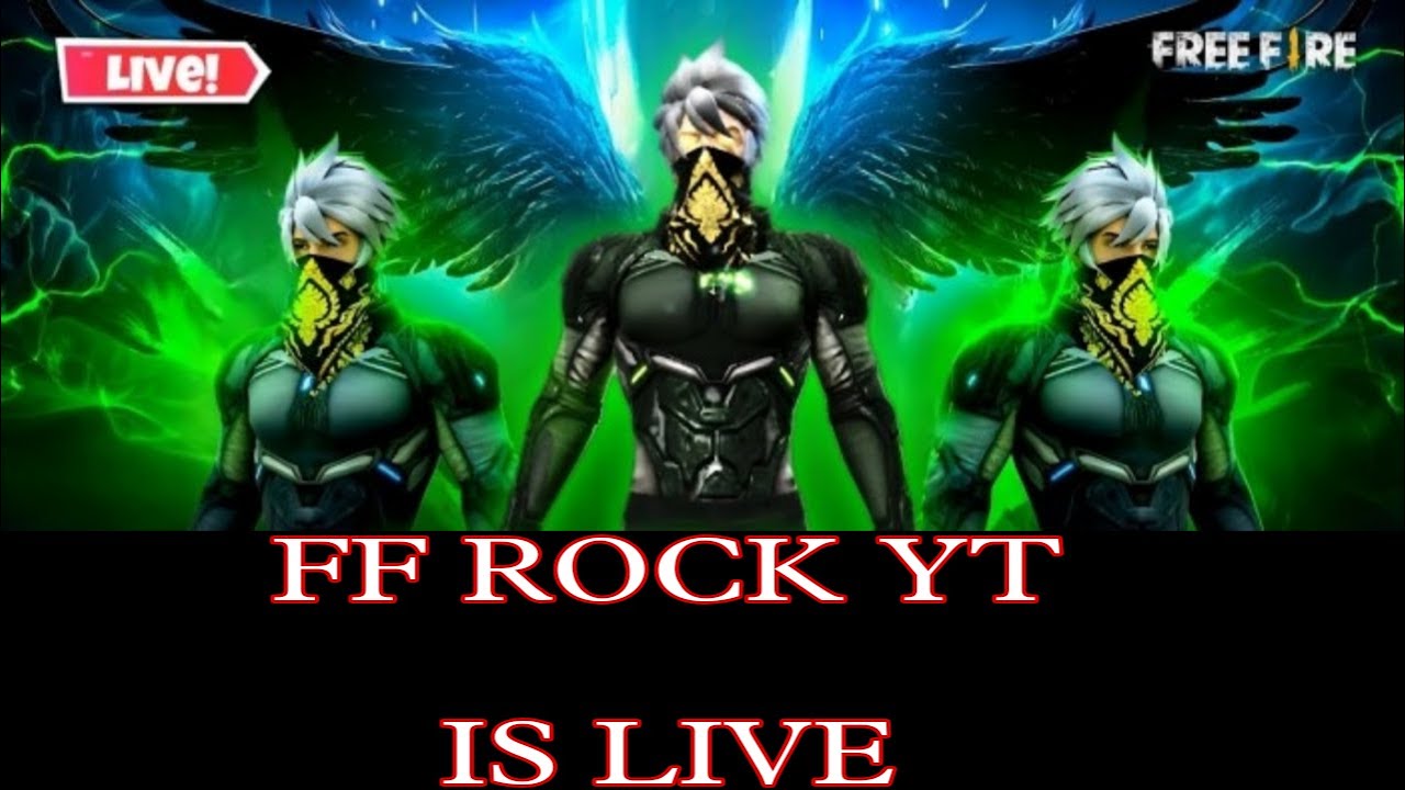 LIVE GUILD TEST AND REDEEM CODE GIVEWAY!! UID REACTION !! FF ROCK YT !!