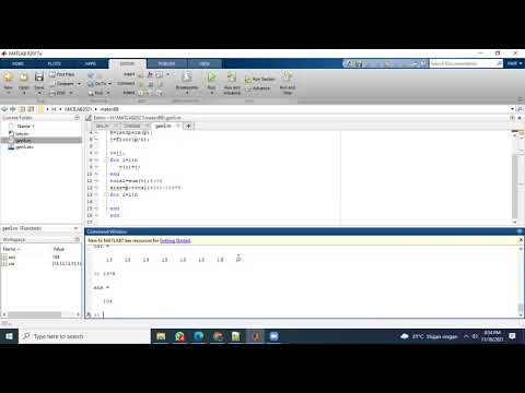 Matlab Basic Genetika (Function)