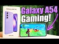 Samsung galaxy a54 5g gaming review